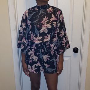 A floral romper